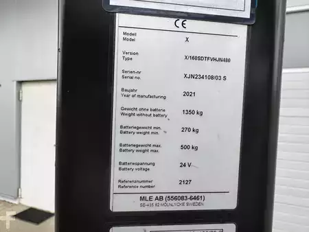 Hochhubwagen Sitz 2021  Unicarriers 160SDTFVH480XIN --EK (16)