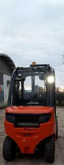 Diesel gaffeltruck 2014  Linde 393 EVO (2)