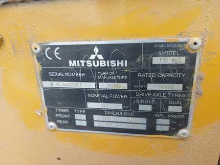 Dieselstapler 2000  Mitsubishi FD50 (13)