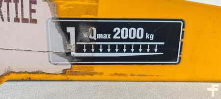 El-pallevogn med sæde  Jungheinrich ESE220 2400mm (9)