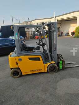 Elektro 4 Rad 2019  Jungheinrich EFG320 LION scales/ camera/ 4.64m/ 4v (4)