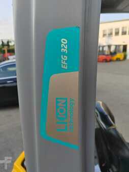 Elektro 4 Rad 2019  Jungheinrich EFG320 LION scales/ camera/ 4.64m/ 4v (6)