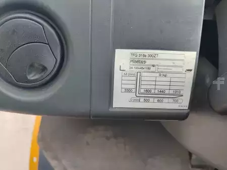 LPG VZV 2018  Jungheinrich TFG316s LPG/ 3.3m/ 2018y/ 9151mh (20)