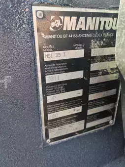 Geländestapler 2011  Manitou MSI 35 new tires (12)