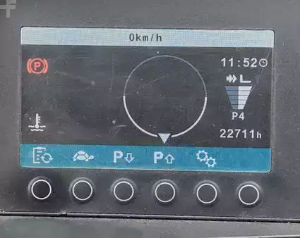 Gas gaffeltruck 2016  Jungheinrich TFG 430s 4.7m/ 3t /4 ventil (13)