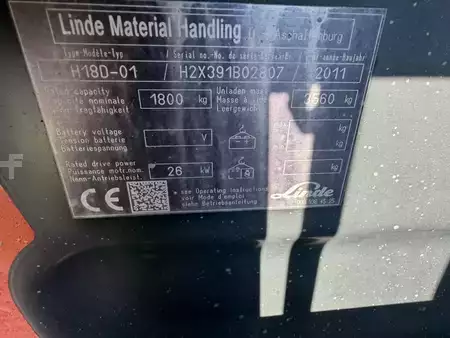Empilhador diesel 2011  Linde H18D (22)