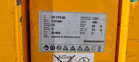 Låglyftare sittande förare 2017  Jungheinrich ESE220 2400mm (11)