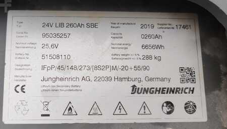Gerbeurs 2020  Jungheinrich EJD 220 Li-ion 2020yy/ 1756mh (12)