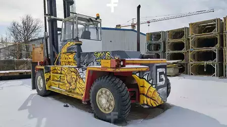 Diesel heftrucks 1992  Valmet TD 2512-A25975 (5)