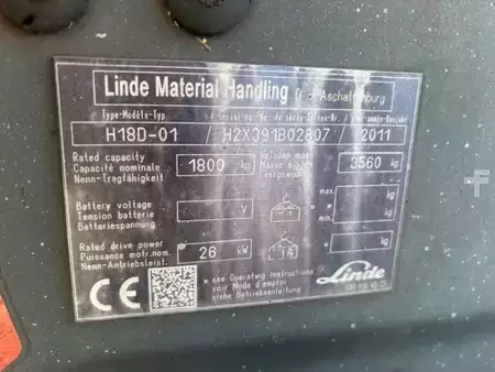 Carrelli elevatori diesel 2011  Linde H18D (22)