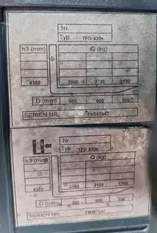 LPG VZV 2018  Jungheinrich TFG 430s 1555h/ 4.3m/ 4v (15)
