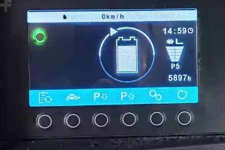 Elektro tříkolové VZV 2019  Jungheinrich EFG 213 Li-ion (14)