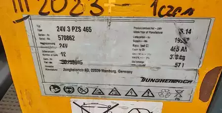 Horizontální vychystávací vozík 2014  Jungheinrich ECE225 2400mm, DEFECT (8)
