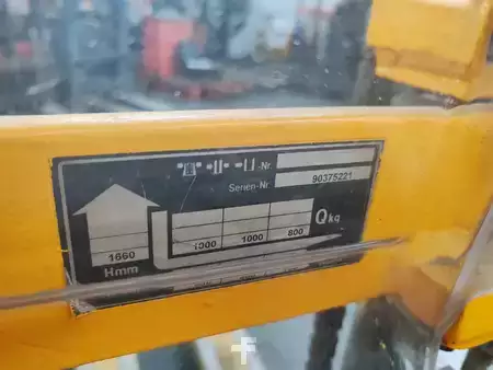 Wózki z platformą operatora - Jungheinrich ERD 120 defect (6)