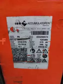 Magasemelésű béka 2007  Linde L12 battery problem (7)