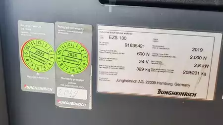 Vontató 2019  Jungheinrich EZS130 defect (6)