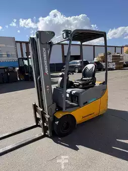Electric - 3 wheels 2021  Jungheinrich EFG115 4.5m/ 2021y/ 828h (1)