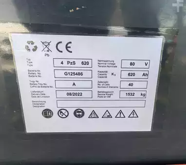 Carrelli elettrici 4 ruote 2009  Toyota 7FBMF25 / batt 2022 unused (17)