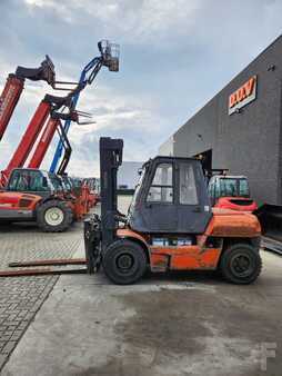 Carretilla elevadora diésel 2007 Toyota 5FD70 (2)