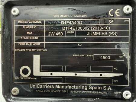 Carretilla elevadora diésel 2019 Unicarriers D1F4A40Q (2)