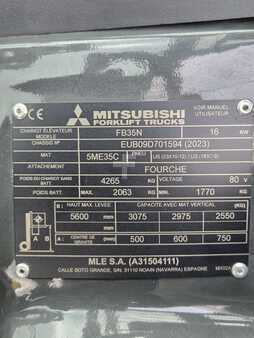 Elektrisk- 4 hjul 2023  Mitsubishi FB35N (2)