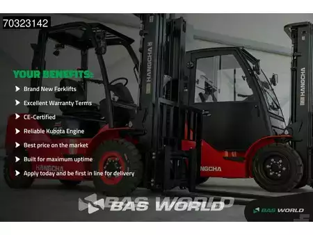 Diesel heftrucks 2026  HC (Hangcha) CPCD35 FACTORY WARRANTY – KUBOTA ENGINE - CE (6)