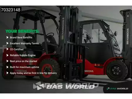 Diesel heftrucks 2026  HC (Hangcha) CPCD25 FACTORY WARRANTY – KUBOTA ENGINE - CE (6)