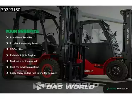 Diesel heftrucks 2026  HC (Hangcha) CPCD25 FACTORY WARRANTY – KUBOTA ENGINE - CE (6)
