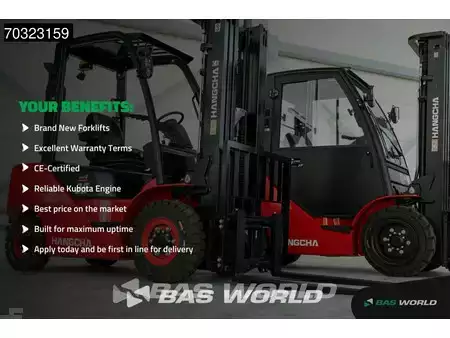 Diesel heftrucks 2026  HC (Hangcha) CPCD25 FACTORY WARRANTY – KUBOTA ENGINE - CE (5)