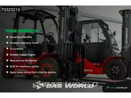 Diesel heftrucks 2026  HC (Hangcha) CPCD30 FACTORY WARRANTY – KUBOTA ENGINE - CE (5)