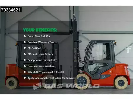 4-wiel elektrische heftrucks 2026  Heli CPD25 K3 FACTORY WARRANTY – LITHIUM-ION BATTERY - CE (2)