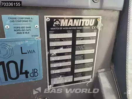 Teleskoptruck fast bom 2016  Manitou MT625 H (37)