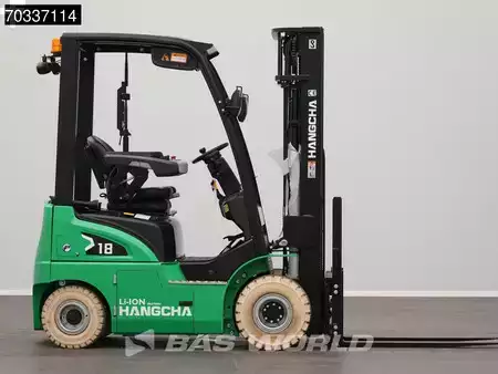 Chariots électriques à 4 roues 2023  HC (Hangcha) CPD18 Electric Li-ion Forklift - Triplex - Warranty (10)