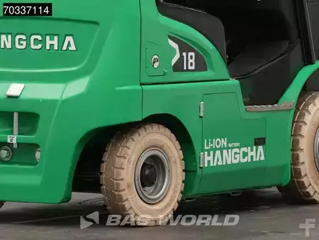 Chariots électriques à 4 roues 2023  HC (Hangcha) CPD18 Electric Li-ion Forklift - Triplex - Warranty (23)