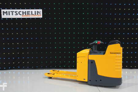 Låglyftare El 2014  Jungheinrich ERE 225 f. P. mit fester Standplattform  (EK355) (1)