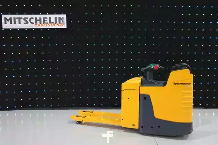 Transpallet elettrici 2014  Jungheinrich ERE 225 f. P. mit fester Standplattform  (EK355) (1)