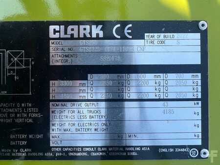 Dízel targoncák 2023  Clark GTS25 (9)