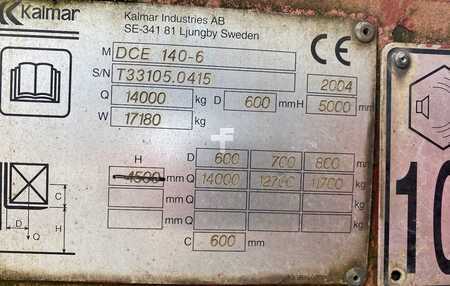 Empilhador diesel 2004  Kalmar DCE140-6 (10)