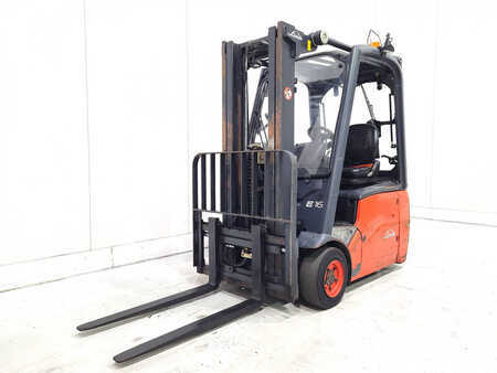 3-wiel elektrische heftrucks 2012  Linde E16C-01 (2)