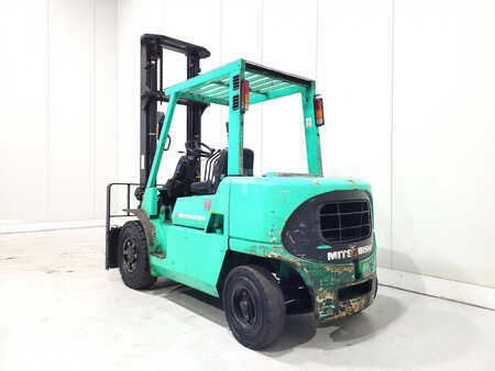 Diesel gaffeltruck 2008  Mitsubishi FD40K (5)