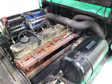 Diesel gaffeltruck 2008  Mitsubishi FD40K (6)