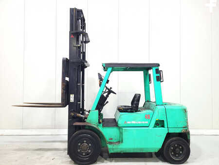 Diesel gaffeltruck 2008  Mitsubishi FD40K (1)