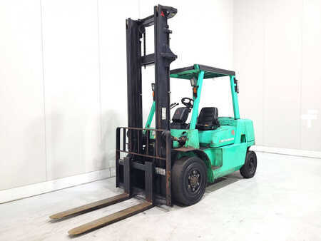 Diesel gaffeltruck 2008  Mitsubishi FD40K (2)