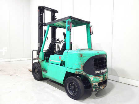 Diesel gaffeltruck 2008  Mitsubishi FD40K (5)