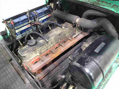 Diesel gaffeltruck 2008  Mitsubishi FD40K (6)