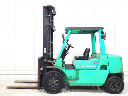Diesel gaffeltruck 2008  Mitsubishi FD40K (7)