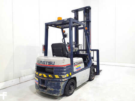Diesel gaffeltruck 1991  Komatsu FD25ST11 (5)