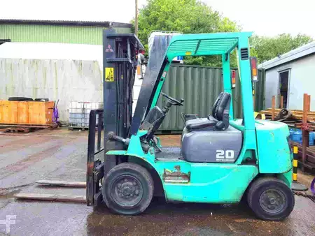 Diesel gaffeltruck 1997  Mitsubishi FD20 (1)