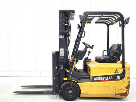 Elektryczne 3-kołowe 2003  CAT Lift Trucks EP15KRT (7)