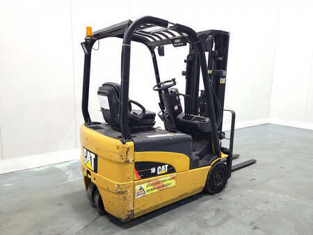 Chariot 3 roues électrique 2007  CAT Lift Trucks EP16NT-48E (5)